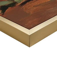 Pink Rose Bouquet Framed Canvas Art Print