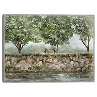 Perfect Spot Framed Canvas Art Print