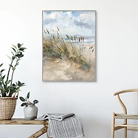 Yonder Drifts Framed Canvas Art Print