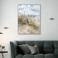 Yonder Drifts Framed Canvas Art Print