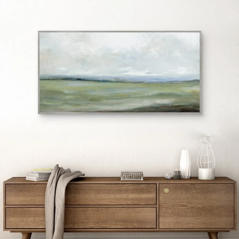 Endless Expanse Framed Canvas Art Print