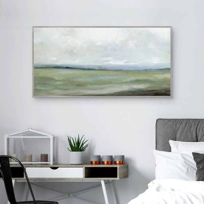 Endless Expanse Framed Canvas Art Print