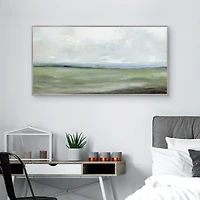 Endless Expanse Framed Canvas Art Print