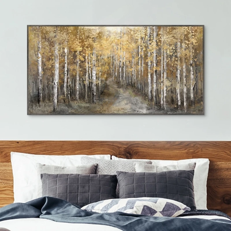 Woodland Dreams Framed Canvas Art Print