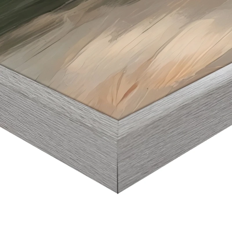 Alabaster Bouquet Framed Canvas Art Print