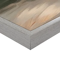 Alabaster Bouquet Framed Canvas Art Print