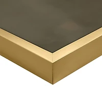 Sophisticated Floral Portrait Framed Canvas Print