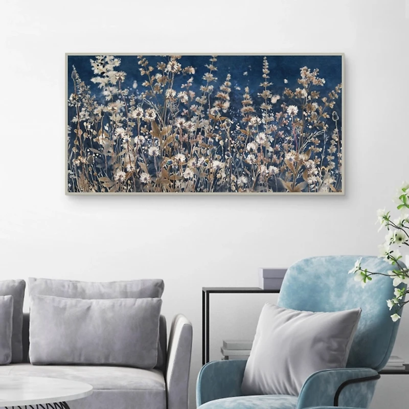 Meadow Dance Framed Canvas Art Print