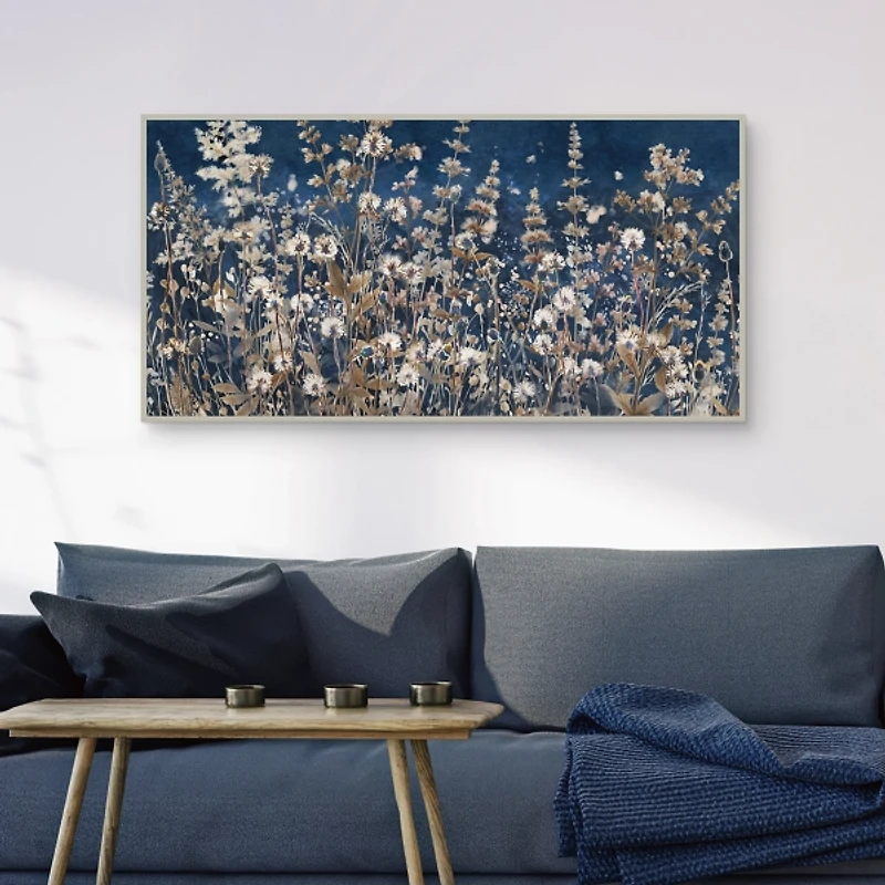 Meadow Dance Framed Canvas Art Print