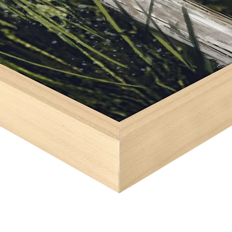 Quiet Calm Framed Canvas Art Print