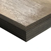 Cloudy Farm Framed Canvas Art Print