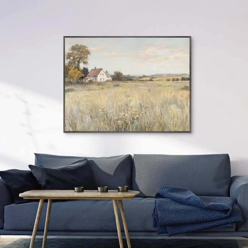 Country Living Framed Canvas Art Print