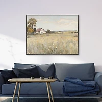 Country Living Framed Canvas Art Print