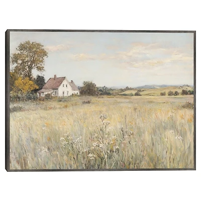 Country Living Framed Canvas Art Print