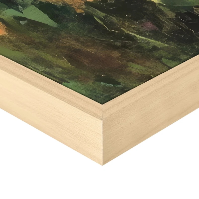 Painted Meadow Framed Canvas Art Print