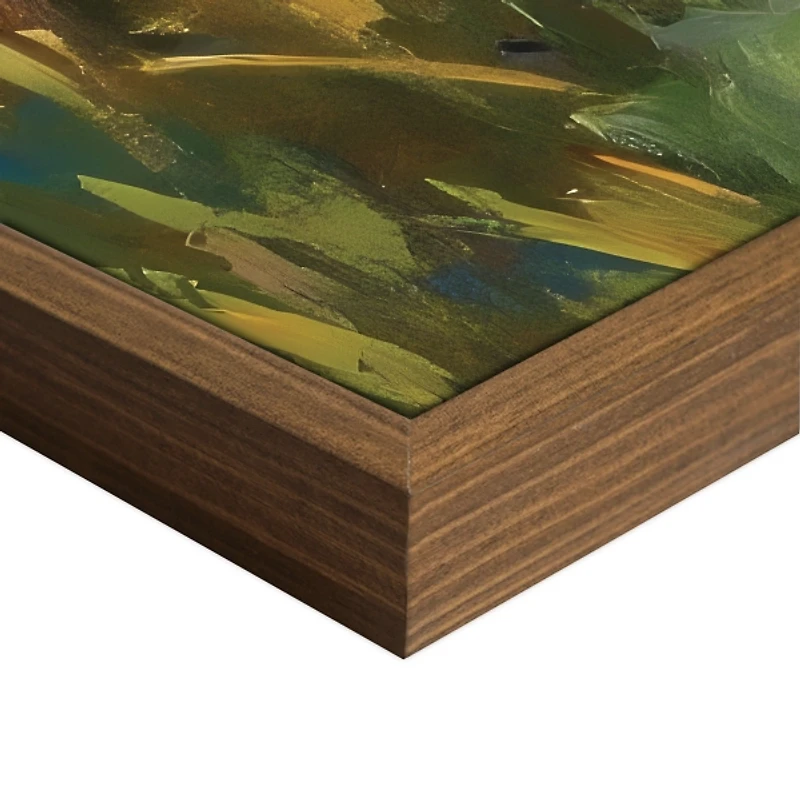 Sunflower Farm Framed Canvas Art Print