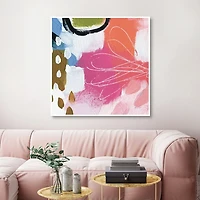 Summer Impressions II Framed Canvas Art Print