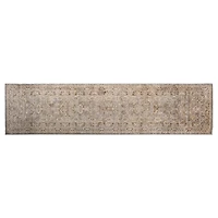 Vanilla Gray Paola Traditional Runner, 2x8