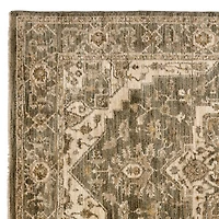Green Santiago Medallion Area Rug, 5x8