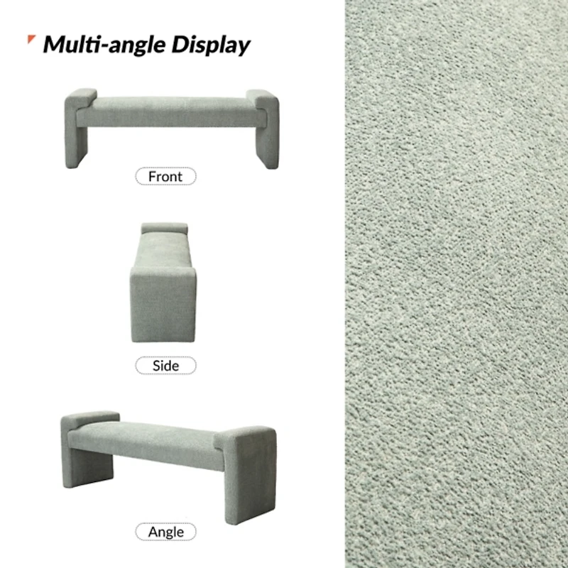 Sage Severin Upholstered Bench