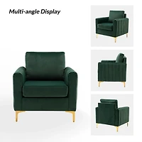 Velvet Cephius Club Chair