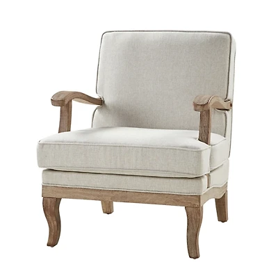 Peppone Pewter Upholstered Armchair