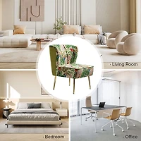 Green Tropical Amata Accent Chair