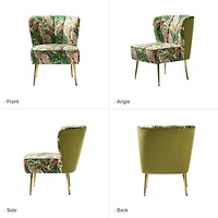 Green Tropical Amata Accent Chair