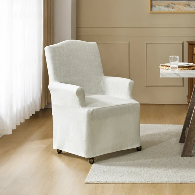 Ivory Slipcover Konrad Dining Chair