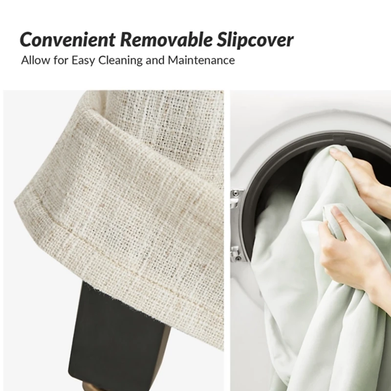 Ivory Slipcover Konrad Dining Chair