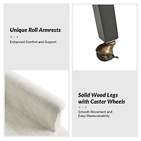 Ivory Slipcover Konrad Dining Chair