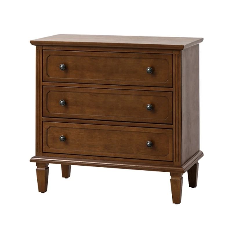 Walnut Wood Jonathan Charging Nightstand