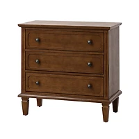 Walnut Wood Jonathan Charging Nightstand