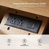 Seadrift Wood Patrick Nightstand