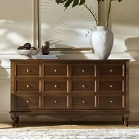 Walnut Brown 4-Door Aggie Sideboard