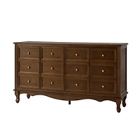 Walnut Brown 4-Door Aggie Sideboard