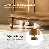 Acorn Brown Anges Sideboard