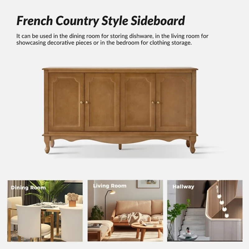 Acorn Brown Anges Sideboard