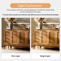 Acorn Brown Anges Sideboard