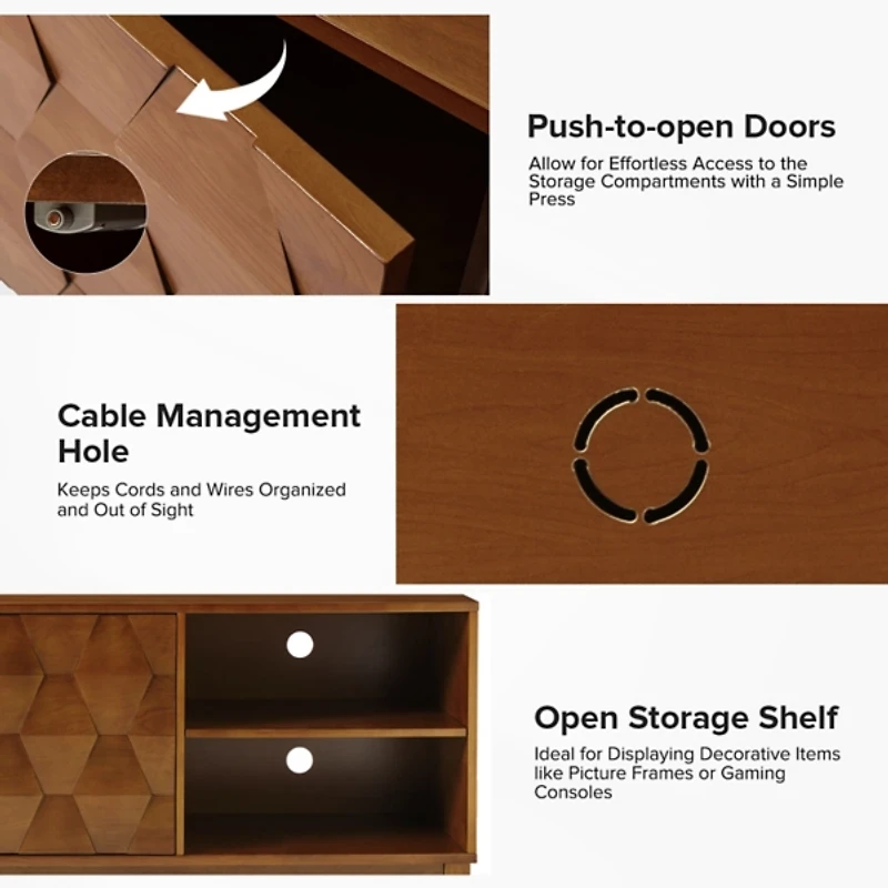 Acorn Brown William TV Stand