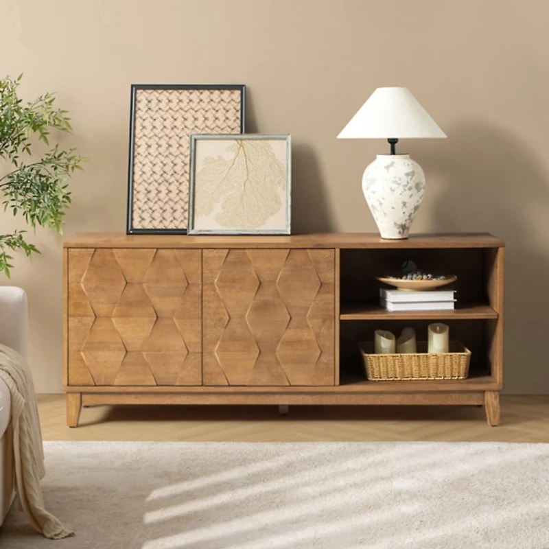 Seadrift Wood William TV Stand