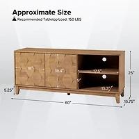 Seadrift Wood William TV Stand