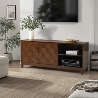 Walnut Brown William TV Stand