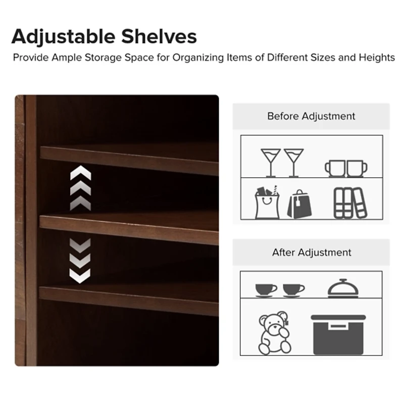 Walnut Brown William TV Stand