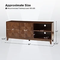 Walnut Brown William TV Stand