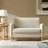 Linen Upholstered Paulina Loveseat