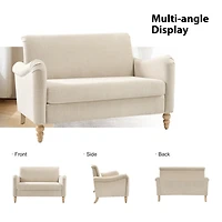 Linen Upholstered Paulina Loveseat