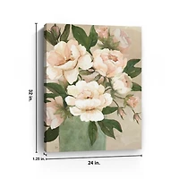 Peony Pleasure I Canvas Art Print