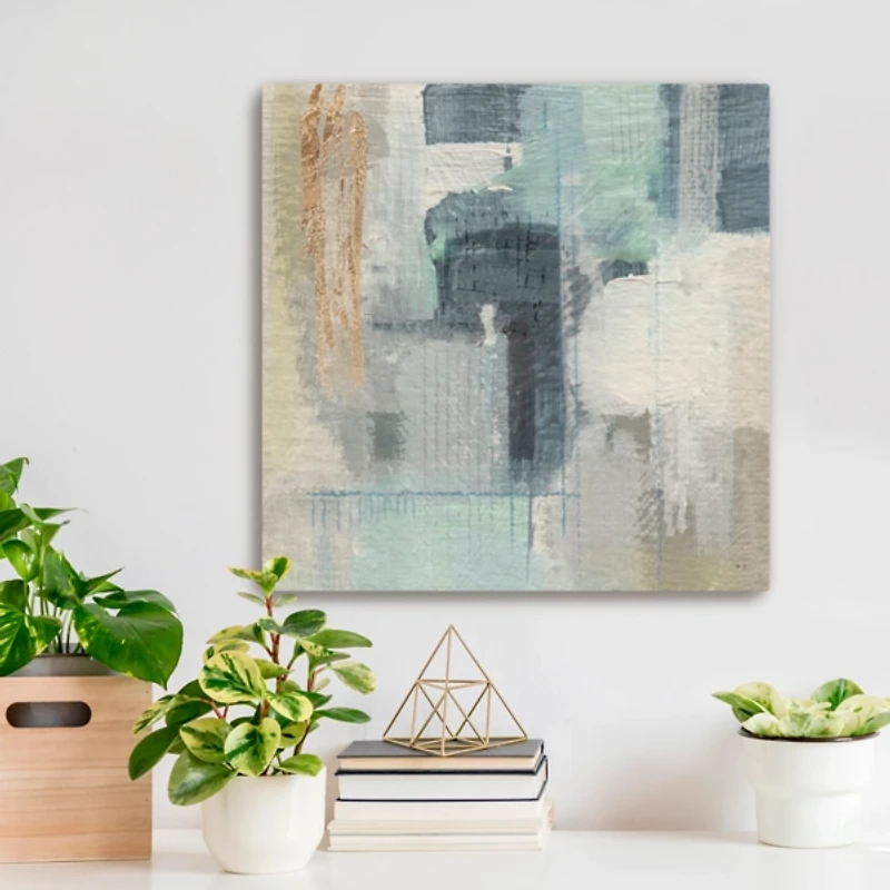 Fern Brook Morning I Canvas Art Print