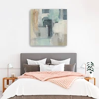 Fern Brook Morning I Canvas Art Print, 40x40